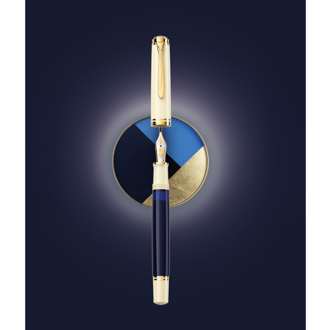 Pelikan SOUVERAN 800 CREAM BLUE pen - speciale editie Pelikan SOUVERAN 800 CREAM BLUE pen - speciale editie