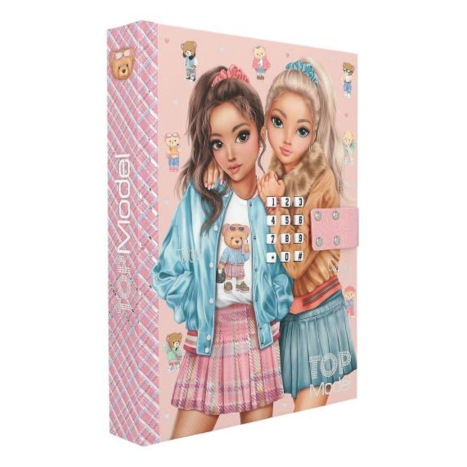 Dagboek TOP MODEL met code Dagboek TOP MODEL met code