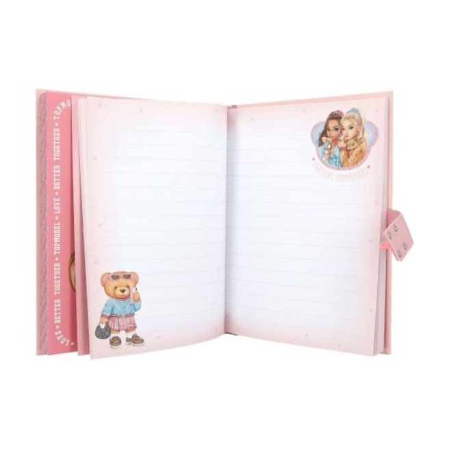 Dagboek TOP MODEL met code Dagboek TOP MODEL met code