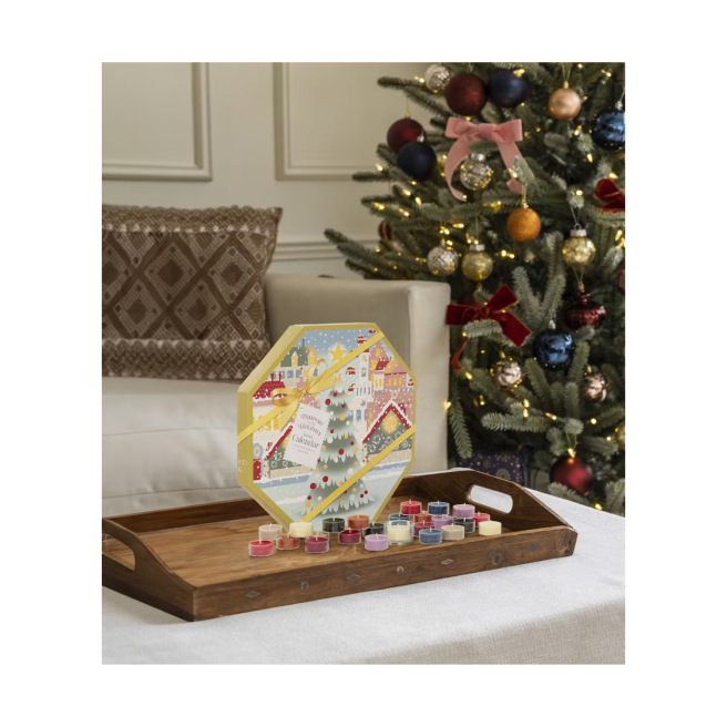 Adventskalender Yankee Candle PASSPORT TO THE HOLIDAYS krans Adventskalender Yankee Candle PASSPORT TO THE HOLIDAYS krans
