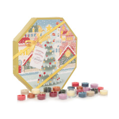 Adventskalender Yankee Candle PASSPORT TO THE HOLIDAYS krans Adventskalender Yankee Candle PASSPORT TO THE HOLIDAYS krans