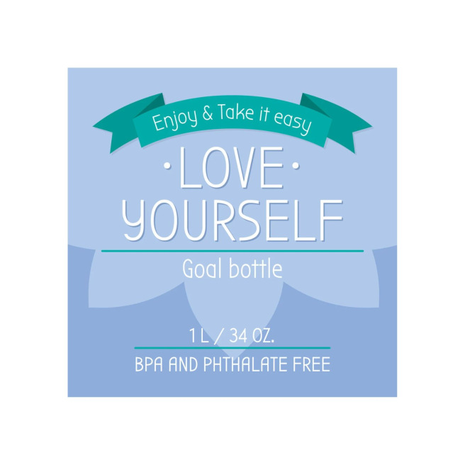 Motivationele fles Legami LOVE YOURSELF