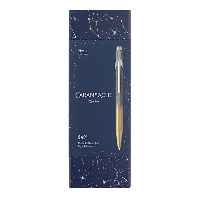 Stylo-bille Caran d'Ache Collection 849 - édition spéciale COSMIC BLUE Stylo-bille Caran d'Ache Collection 849 - édition spéciale COSMIC BLUE