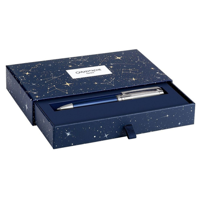 Balpen Caran d'Ache LÉMAN - speciale editie COSMIC BLUE
