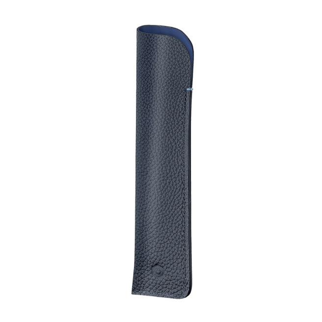 Stylo-bille Caran d'Ache - édition spéciale COSMIC BLUE avec étui en cuir Stylo-bille Caran d'Ache - édition spéciale COSMIC BLUE avec étui en cuir