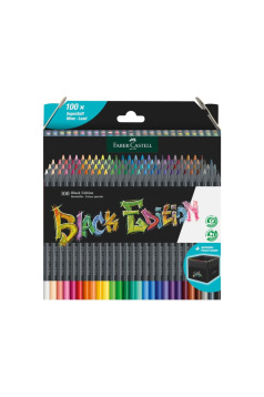 Crayons de couleur Faber-Castell BLACK EDITION