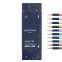 Set de crayons de couleur Caran d'Ache édition spéciale COSMIC BLUE