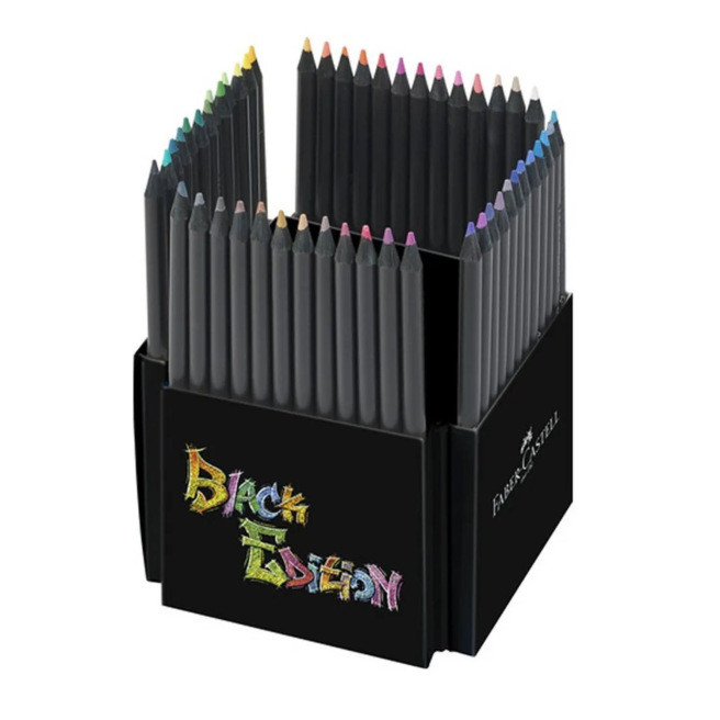 Crayons de couleur Faber-Castell BLACK EDITION Crayons de couleur Faber-Castell BLACK EDITION