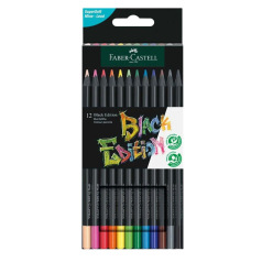 Crayons de couleur Faber-Castell BLACK EDITION Crayons de couleur Faber-Castell BLACK EDITION