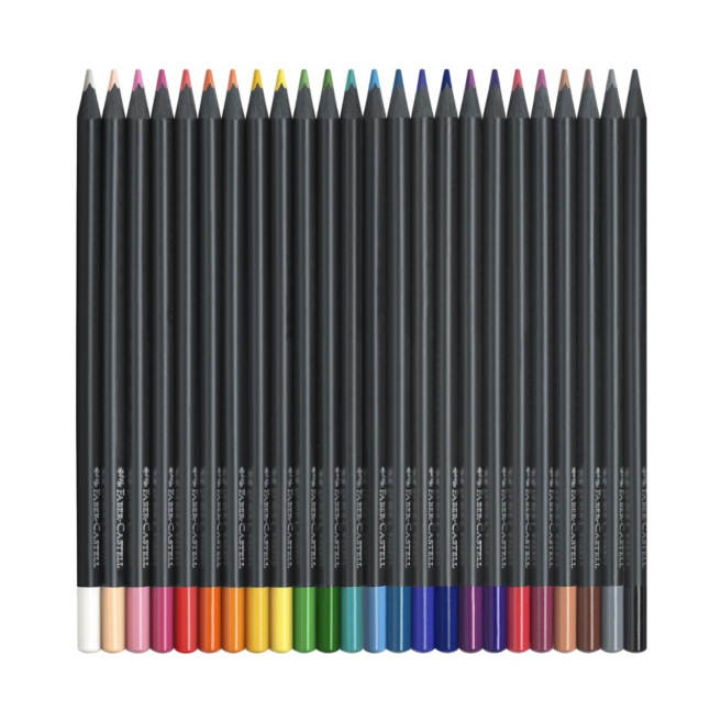 Crayons de couleur Faber-Castell BLACK EDITION Crayons de couleur Faber-Castell BLACK EDITION