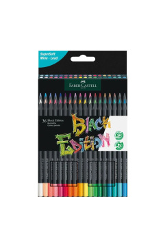 Crayons de couleur Faber-Castell BLACK EDITION