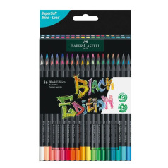 Crayons de couleur Faber-Castell BLACK EDITION Crayons de couleur Faber-Castell BLACK EDITION