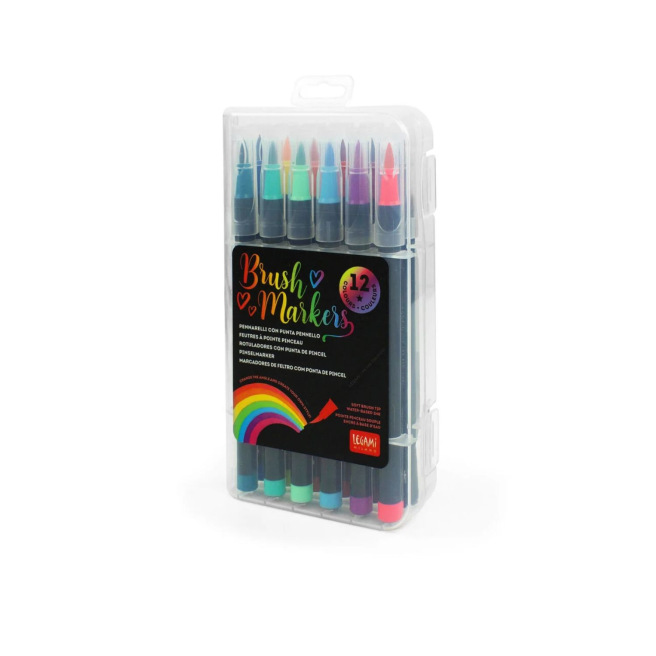 Legami BRUSH MARKERS - doos van 12