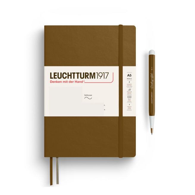 Carnet LEUCHTTURM 1917 couverture souple - MEDIUM A5 Carnet LEUCHTTURM 1917 couverture souple - MEDIUM A5