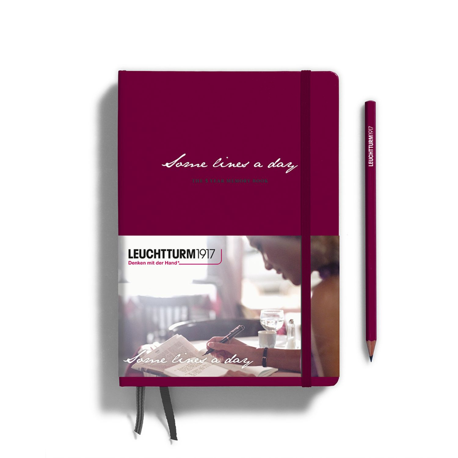 LEUCHTTURM1917 Medium (A5) Weekly Planner 2026 & Notebook 18 maanden