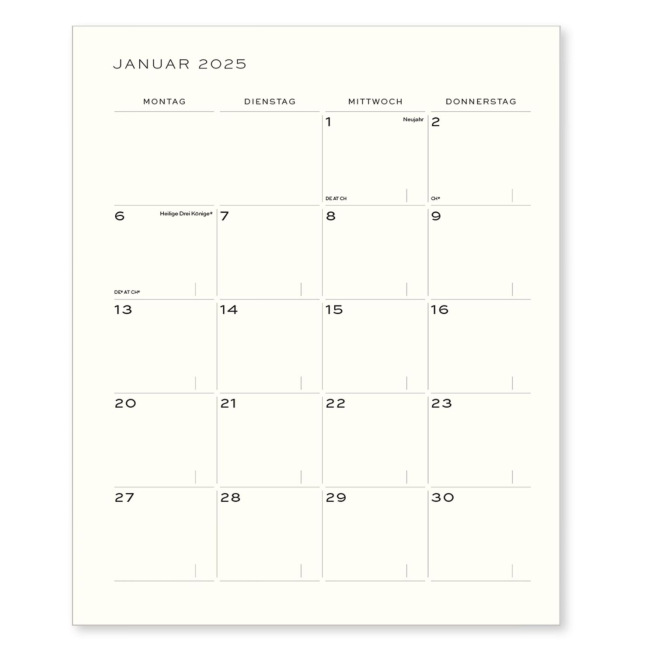 Stickers agenda planner à coller Leuchtturm