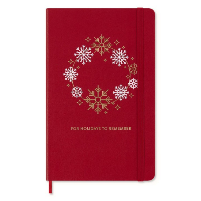 Moleskine notitieboekje HOLIDAY - gelimiteerde editie - 13 x 21 cm