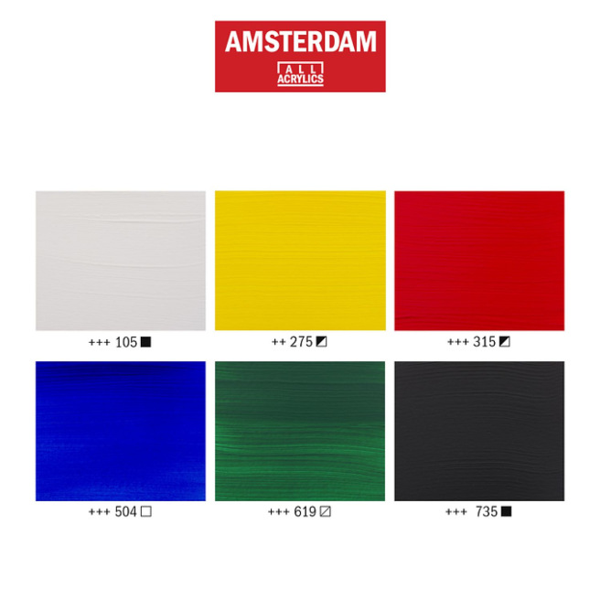Talens AMSTERDAM Standaard Serie Acrylverf Talens AMSTERDAM Standaard Serie Acrylverf