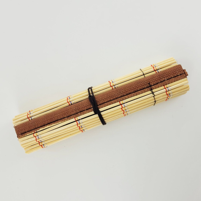 Set van 6 reiswaterverfkwasten Raphael met bamboe penseelhouder