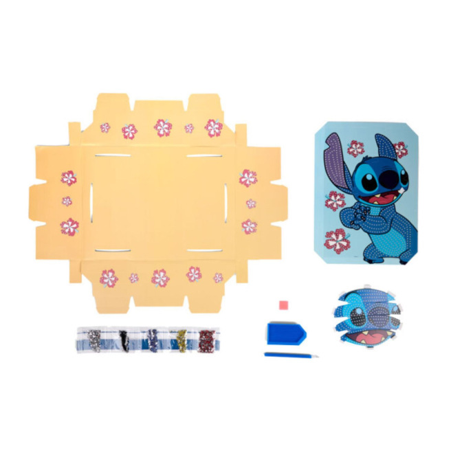Diamant schilderij kit Lilo & Stitch 3D PAPIER KNUTSELEN Diamant schilderij kit Lilo & Stitch 3D PAPIER KNUTSELEN