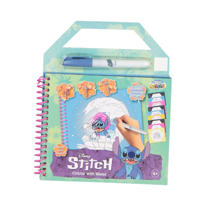 Kleurboek Lilo & Stitch WATERKLEUREN
