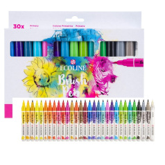 Aquarelverf Markeerstift Brush Pen Talens ECOLINE