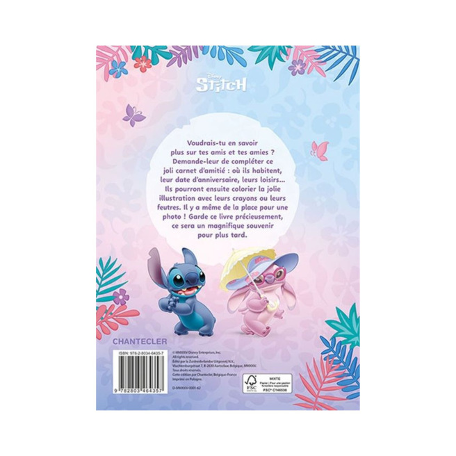 Vriendschapsboekje STITCH