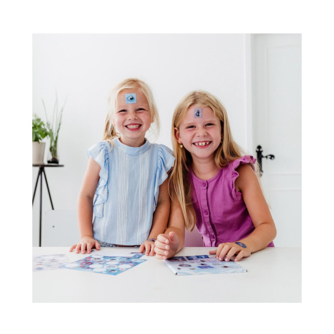 Set de stickers autocollants avec fond de jeu Lilo & Stitch TOTUM