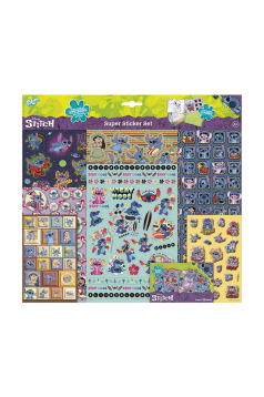 Set de stickers autocollants Lilo & Stitch TOTUM XL avec accessoires