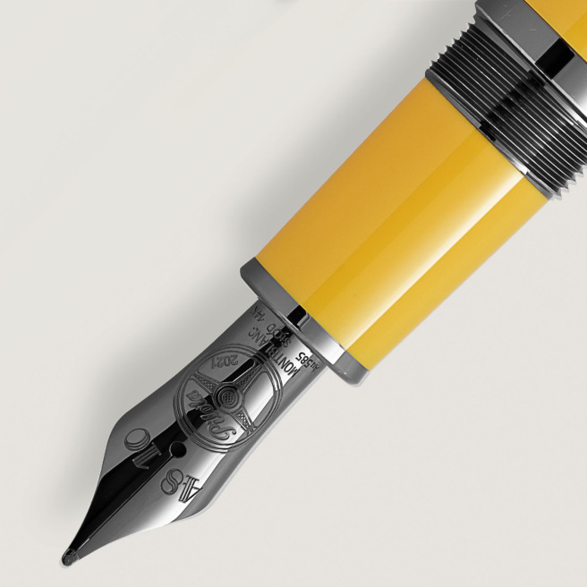 Stylo Montblanc Great Characters ENZO FERRARI édition spéciale GIALLO MODENA