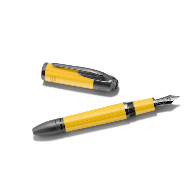 Montblanc Great Characters pen ENZO FERRARI speciale editie GIALLO MODENA Montblanc Great Characters pen ENZO FERRARI speciale editie GIALLO MODENA