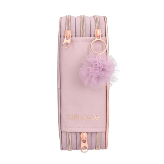 TOP MODEL etui met 3 compartimenten TOP MODEL etui met 3 compartimenten