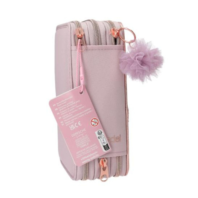 TOP MODEL etui met 3 compartimenten TOP MODEL etui met 3 compartimenten