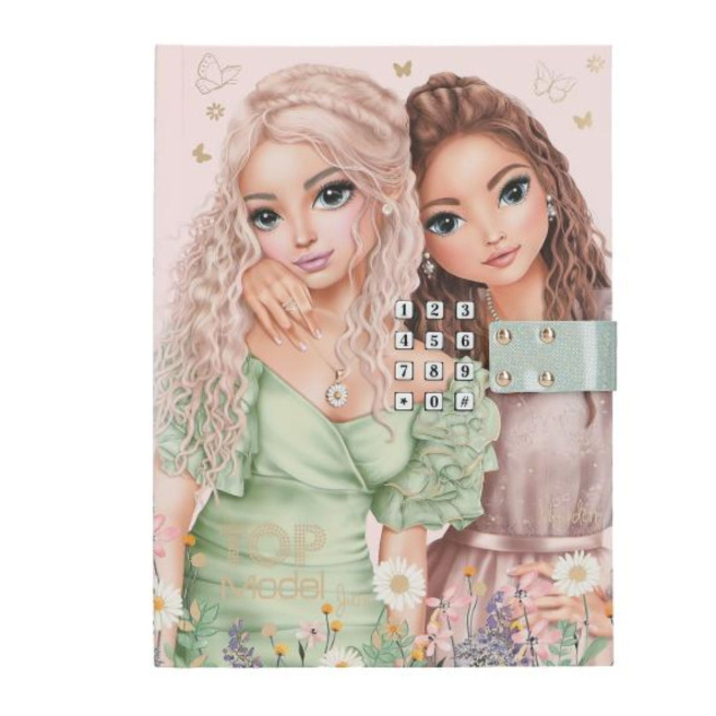 Dagboek TOP MODEL met code Dagboek TOP MODEL met code