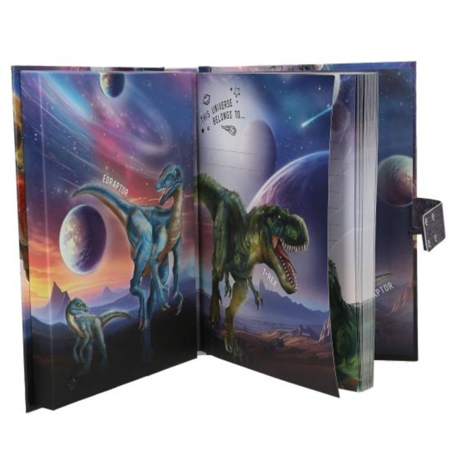 Journal intime DINO WORLD à code
