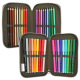 Etui TOP MODEL met 2 compartimenten