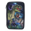 DINO WORLD LED-etui met 3 compartimenten