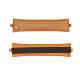 Platte lederen etui CLAIREFONTAINE AGE BAG met elastiek
