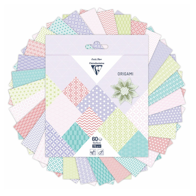 Origami Kit Clairefontaine - 15 x 15 cm Origami Kit Clairefontaine - 15 x 15 cm