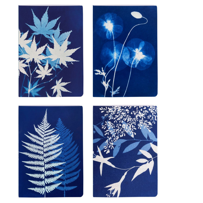 Geniet genaaid draad notitieboek Clairefontaine CYANOTYPE Geniet genaaid draad notitieboek Clairefontaine CYANOTYPE