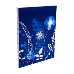 Carnet brochure souple Clairefontaine CYANOTYPE - A5