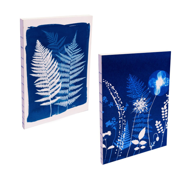 Brochure met zachte kaft Clairefontaine CYANOTYPE - A5