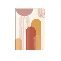 Clairefontaine TERRACOTTA genaaid notitieboek met draad