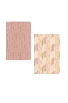 Geniet genaaid draad notitieboek Clairefontaine CYANOTYPE