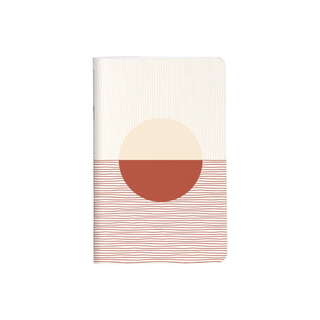 Geniet genaaid draad notitieboek Clairefontaine CYANOTYPE