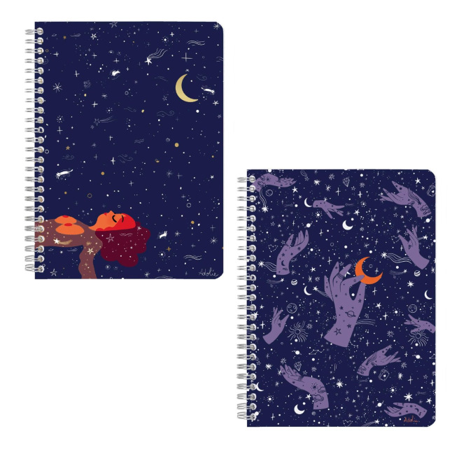 Carnet spiralé Clairefontaine ADOLIE - A5