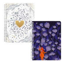 Carnet spiralé Clairefontaine ADOLIE - A5