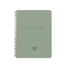 Spiraalgebonden notitieboek Clairefontaine FLYING SPIRIT - A5 - 14,8 x 21 cm