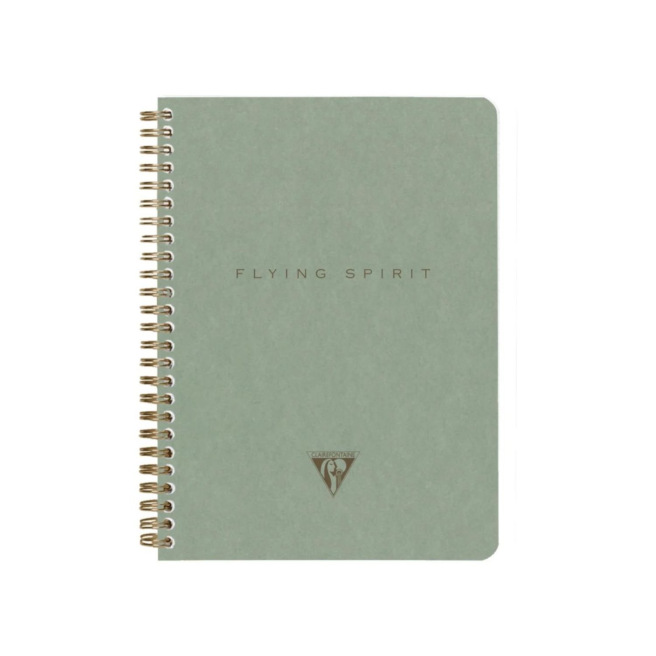 Carnet spiralé Clairefontaine FLYING SPIRIT - A5 - 14,8 x 21 cm