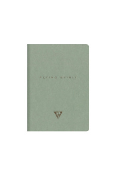 Carnet piqué cousu fil Clairefontaine FLYING SPIRIT avec rabat marque-pages